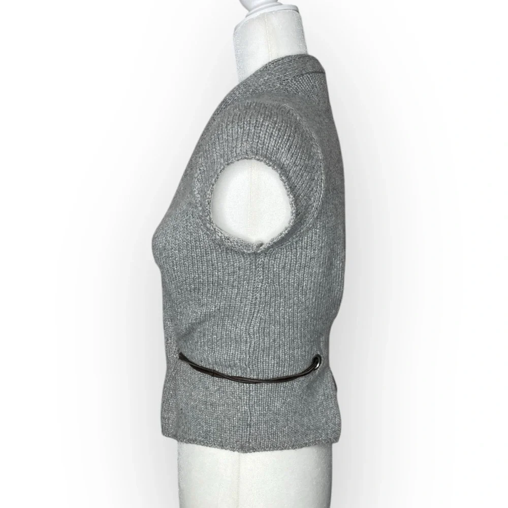 Brunello Cucinelli Cashmere Gray Women's Sweater Cardigan Size XS - Picture 2 of 10